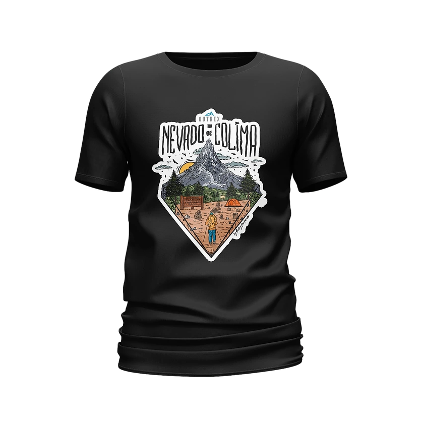 Playera Nevado De Colima